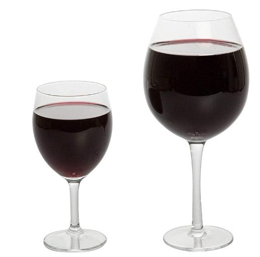 Extra Large Oversized Fun Giant 33.5 Oz Wine Glass that Holds a Full Bottle of Wine or XL Cocktail