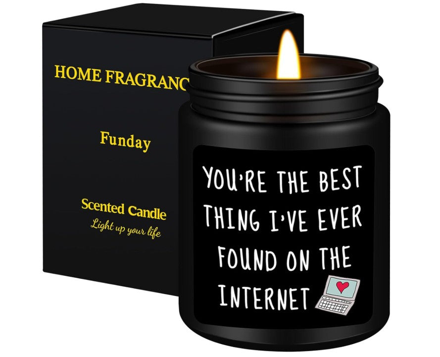 Birthday Anniversary Valentine Gifts for Him and Her Romantic Couple Aromatherapy Scented Candles