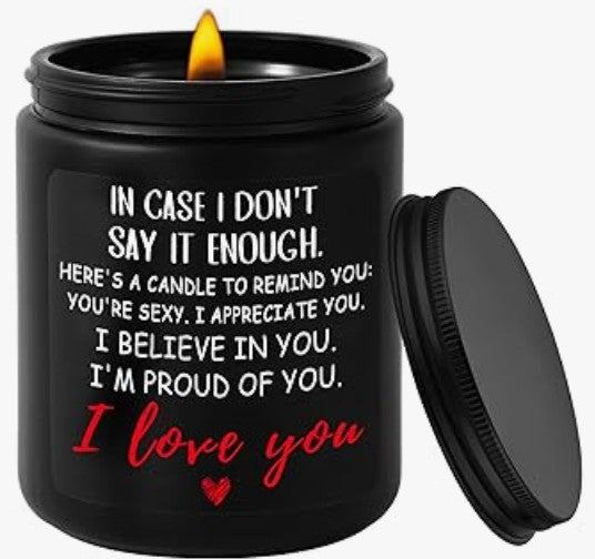 Birthday Anniversary Valentine Gifts for Him and Her Romantic Couple Aromatherapy Scented Candles