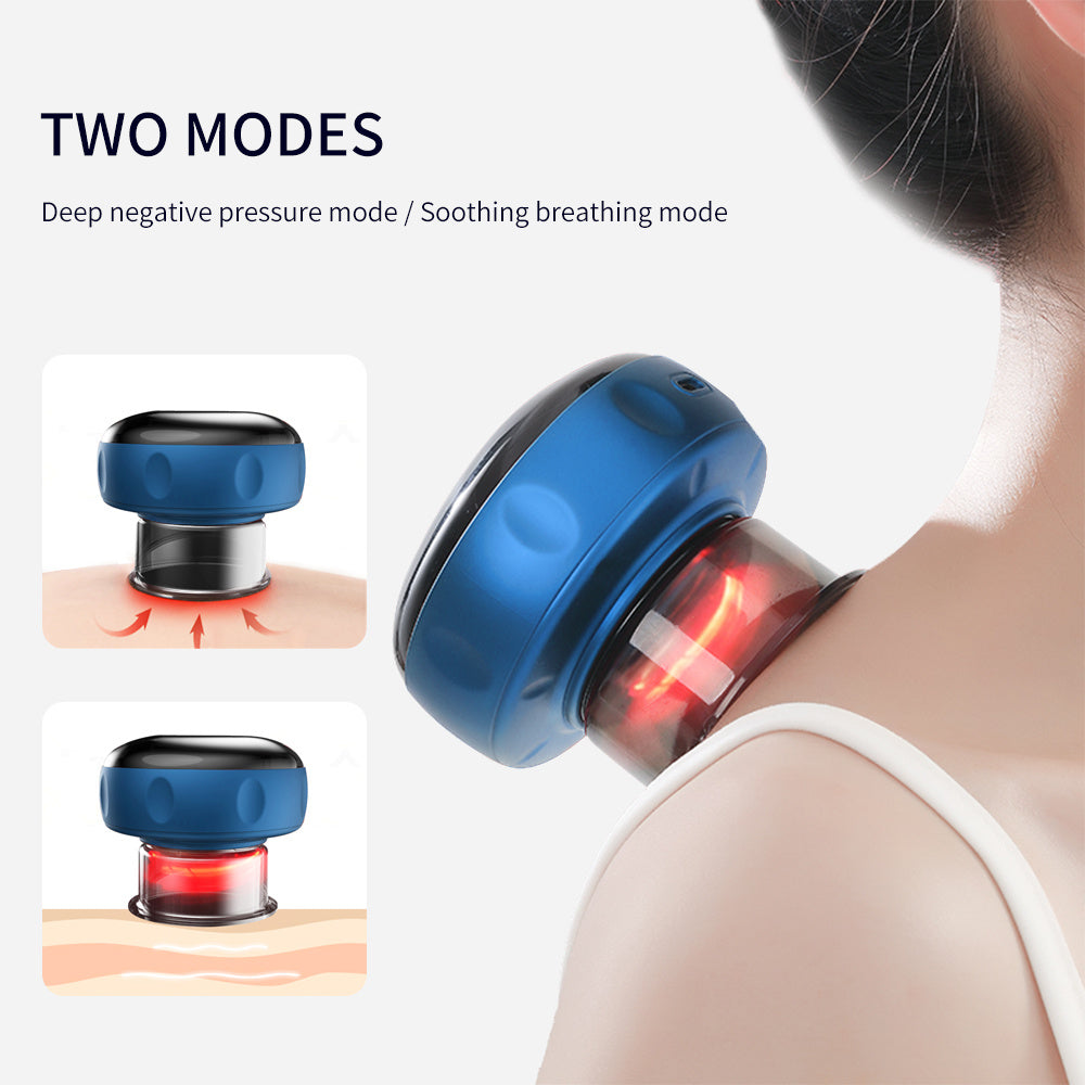 Electric Vacuum Cupping Massage Body Cups Anti-Cellulite Therapy Massager for Body Electric Scraping Fat Burning Slimming