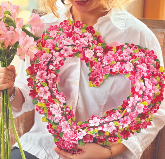 3D Large Paper Pop-Up Music Light Flower Rose Sunflower Tulip Bouquet Greeting Birthday Heart Mother's Day Card with Envelope