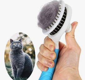 Pet Handheld Care Brush Self-cleaning Comb For Hair Removal for Cats and Dogs