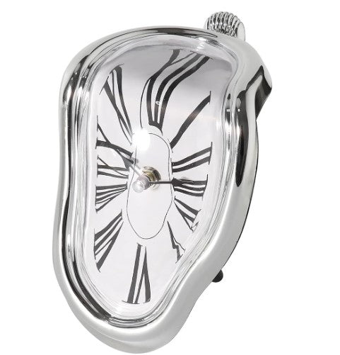 Inspired by Salvador Dali Generic Creative Funny Melting Clock Roman Numeral Dial Silent Movement Gift