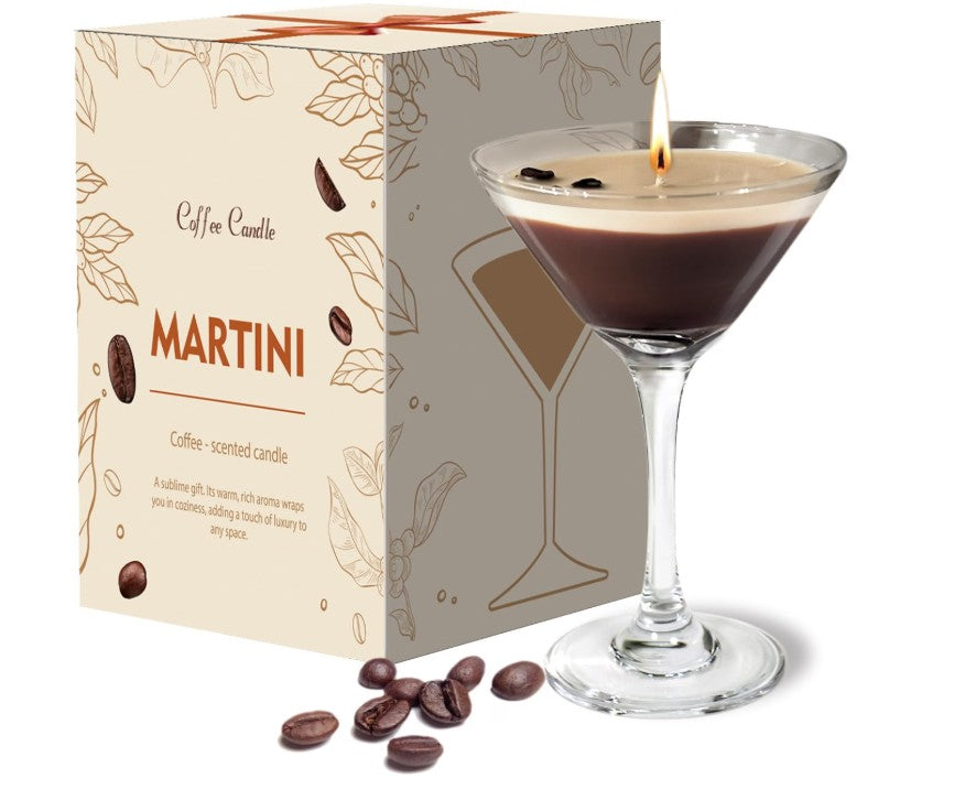 Espresso Martini Candle, Coffee Scented Candle, Coffee Lover Gift for Women Girls, Funny Candle Decor for Home Bedroom