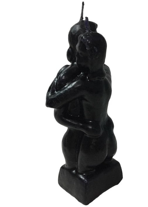 Hugging Lovers Couples Multi Color Black Red Brown White Design Aromatherapy Scented Candles for Room Home Decor