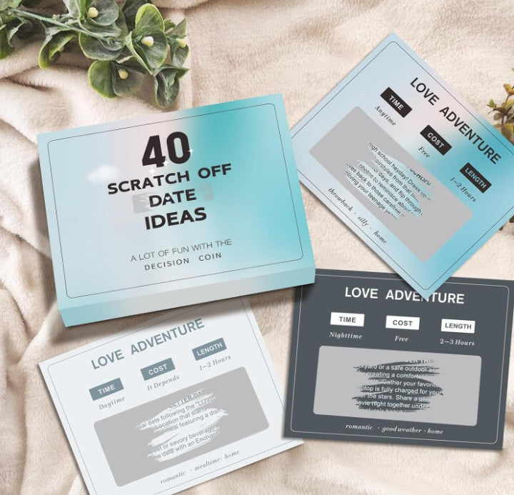 40 Love Date Vouchers Cookbook with Romantic Dinner Date Night Naughty Activities for Couples Anniversary Birthday Valentine his or her Gifts