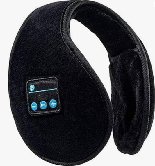 Bluetooth Headphones Earmuffs Ear Warmers Wireless Headphones with Built-in HD Speakers