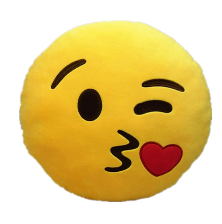 Emoji Laughing Angry Sleepy Kissing Emoticon Cushion Soft Stuffed Plush Couch Bed Pillows