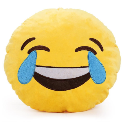 Emoji Laughing Angry Sleepy Kissing Emoticon Cushion Soft Stuffed Plush Couch Bed Pillows