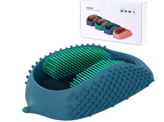 Shower Foot Scrubber Portable Foot Massager Cleaner Care to Improve Foot Circulation