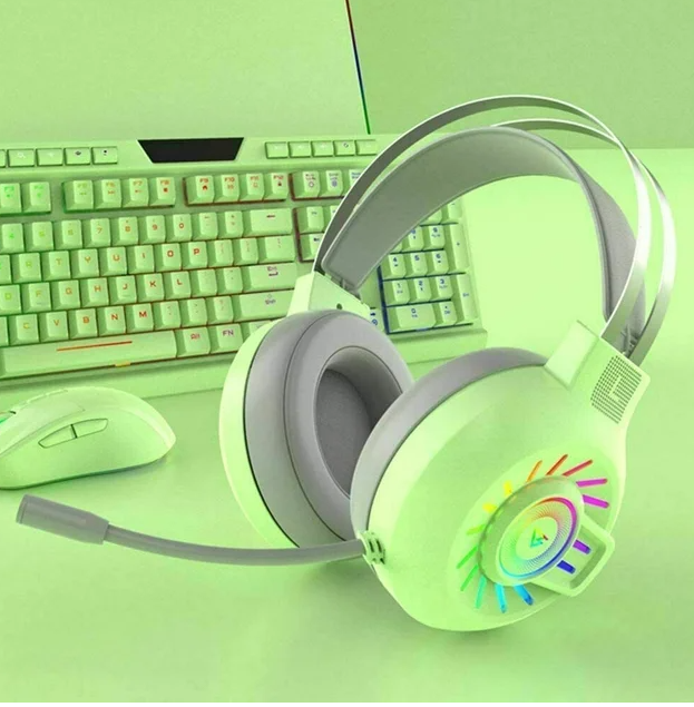 Gaming Work Music Headset with Noise Cancelling Mic for PC Mac Nintendo PS4 Xbox