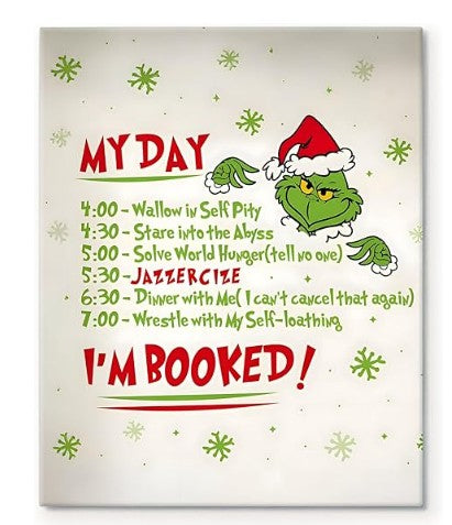 Grinch Green Whoville Christmas Front Door Tree Ornaments and Holiday Lights Decorations