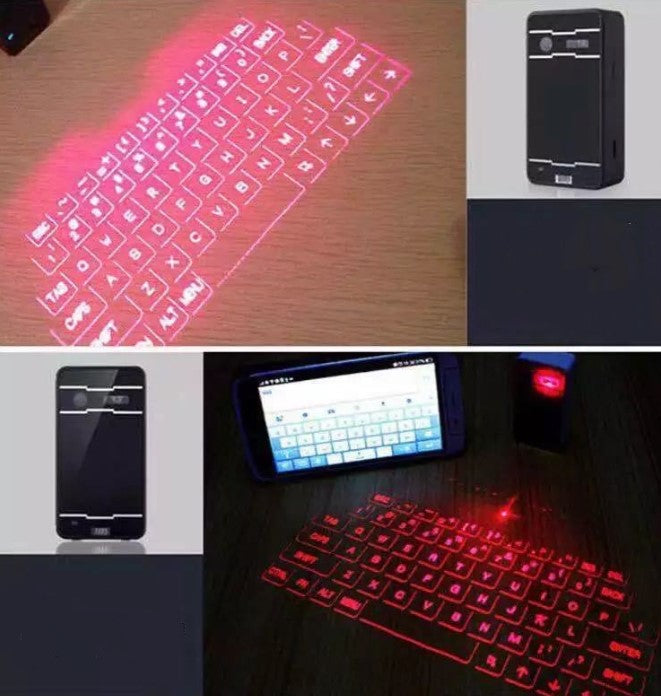 Laser Projection Bluetooth Wireless Virtual Keyboard – The Fun Findz Store