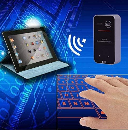Laser Projection Wireless Keyboard – The Fun Findz Store