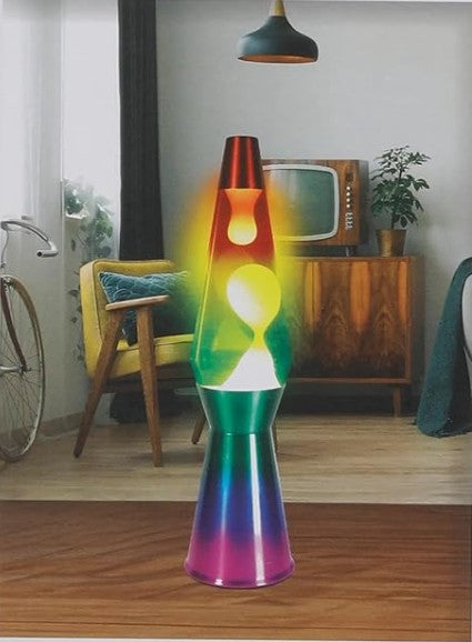 16" Rainbow Moody lamp, 7 Vibrant Colors Soothing Ambiance Light, Gift for Kids, Home Office Lamp