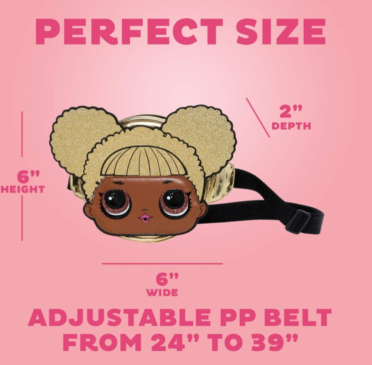 LOL Suprise Gold Silver Queen Bee Panda Sequence Backpacks Purse Bag for Kids Girls Women Men