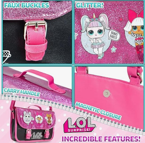 LOL Suprise Gold Silver Queen Bee Panda Sequence Backpacks Purse Bag for Kids Girls Women Men