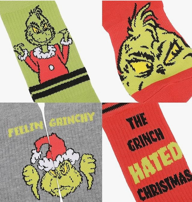 6 PCS Winter Christmas Socks for Men Women, Warm Soft Novelty Crew Socks for Christmas Holiday, Birthday Gift