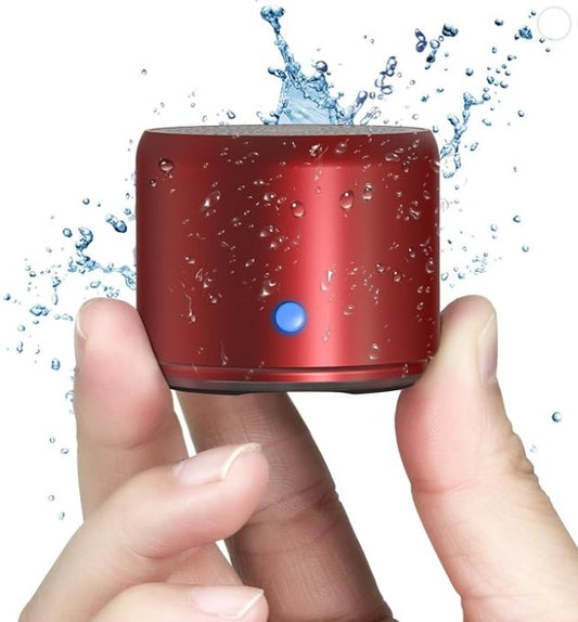 Pro Mini Bluetooth Waterproof Subwoofer powerful Speaker with Custom Bass and Case Holder