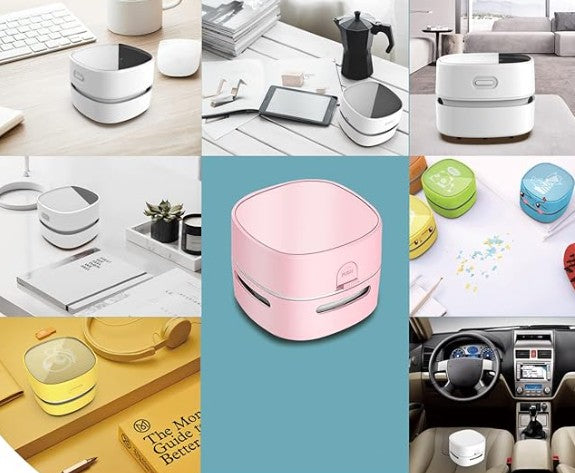 Student Workplace Stationery Portable Automatic Cleaning Desktop Computer USB Mini Vacuum Cleaner