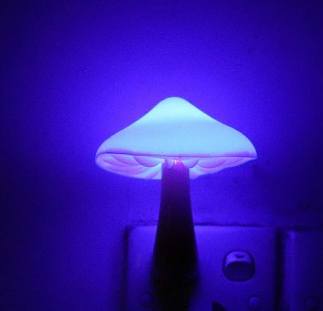 Mushroom-shaped LED Lights With Automatic Sensors, Indoor Decoration Lamps for Hallways Bedrooms Nursey Kitchen Stairs