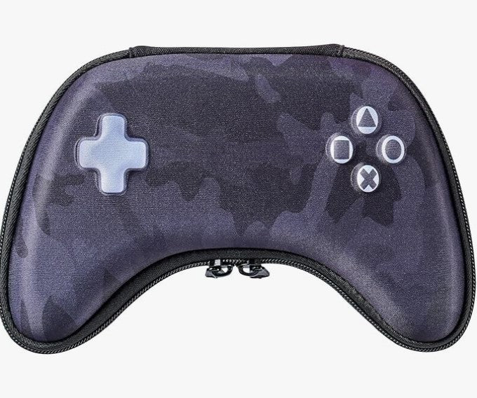 Unique Back to School College Art Supply Avocado Video Game Controller Face Design Large Capacity Pencil Box Case Holder with Mesh Pockets and Zipper