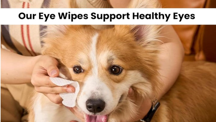 3-in-1 Pet Wipes for Dogs & Cats – Dog Ear Wipes, Dog Eye Wipes & Dog Wipes, Cat Ear Wipes, Cat Eye Wipes & Cat Wipes, Hypoallergenic Pet Grooming Wipes, Best Puppy Wipes 3 Pack