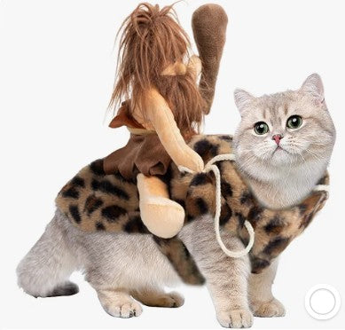 Pet Cat Doll Dog Costume, Cosplay Halloween Christmas Funny Clothes Party Costume for Small Medium and Large Dogs and Cats