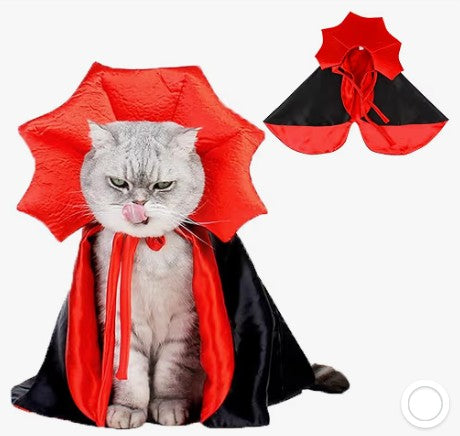 Pet Cat Doll Dog Costume, Cosplay Halloween Christmas Funny Clothes Party Costume for Small Medium and Large Dogs and Cats
