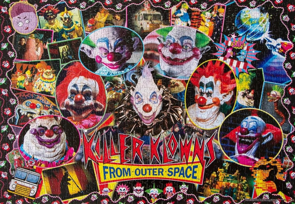 Interactive Fun Imaginative Mystery Educational Clown 1000 Pieces Jigsaw Puzzles Toy and Games