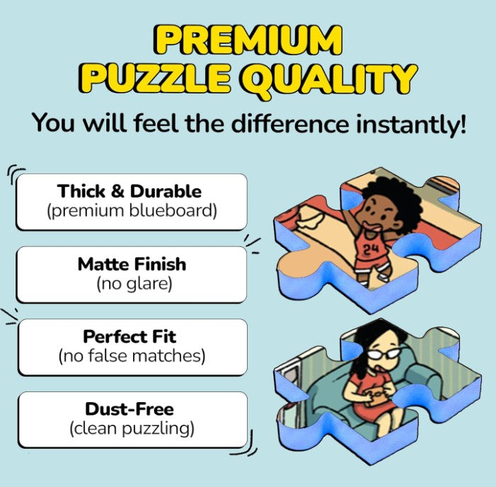 Interactive Fun Imaginative Mystery Educational Clown 1000 Pieces Jigsaw Puzzles Toy and Games