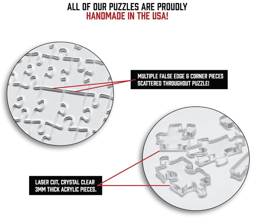 Interactive Fun Imaginative Mystery Educational Clown 1000 Pieces Jigsaw Puzzles Toy and Games