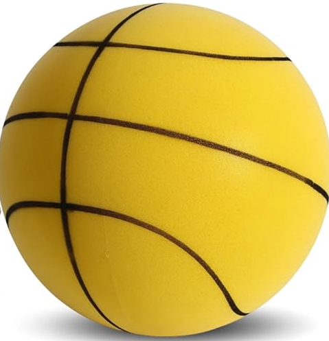 New Hush Silent Bouncing Foam Basketball in Multiple Colors