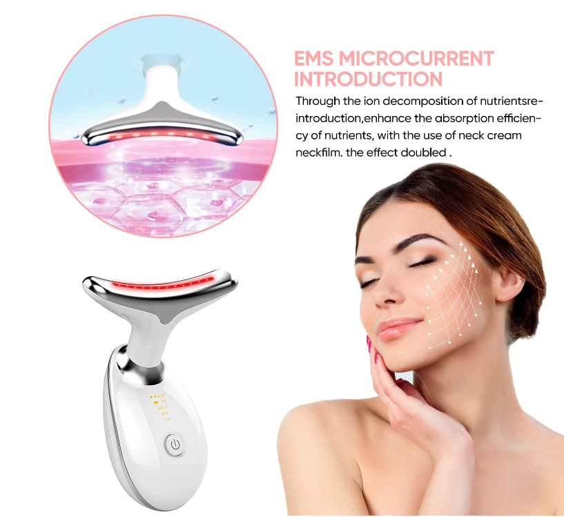 Anti Aging Firming Wrinkle Removal 7 Color Mode Beauty Device Skin Rejuvenation for Face Neck