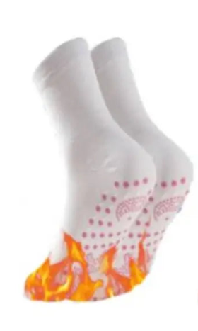 Winter Outdoor Thermal Thick Elastic Soft Self-Heating Anti Slip Socks