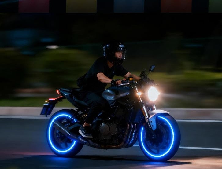 Car Truck Bike Auto Luminous Fluorescent Green Blue Yellow Orange Red Night Glow in the dark Tire Valve Caps for Exterior Auto Bike Car Truck Decor