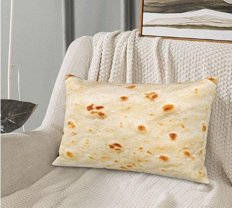 Tortilla Burritto Wrap Halloween Costume Double Sided Print Round Fleece Flannel Linen Pool Beach Picnic Blanket Plush Soft Throw for Pets Baby Blanket Pillowcases Bedspread Sofa Couch Chair 72 in