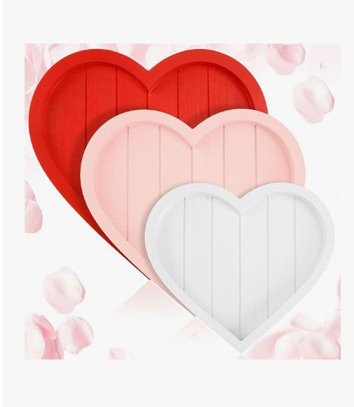 Bamboo Wooden Bridge Leaf Heart Love Sushi Bakery Cheese Charcuterie Board with Knife Serving Tray Set for Kitchen Decor Birthday Valentine Parties